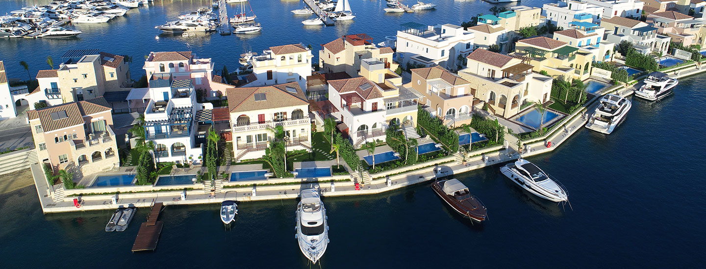 Luxury Villas with berth in Cyprus
